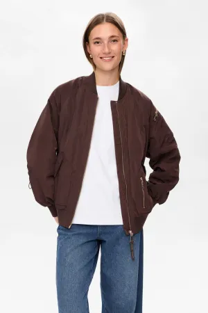 NUALLIE JACKET  - Black Coffee NUALLIE JACKET  - Black Coffee