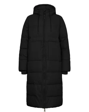 NUBIRRA LONG JACKET - Caviar NUBIRRA LONG JACKET - Caviar