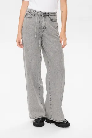 NUBROOKLYN JEANS - Light Grey Denim