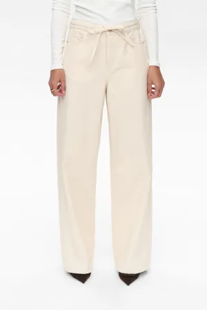 NUBROOKLYN SOLID JEANS - Nature NUBROOKLYN SOLID JEANS - Nature