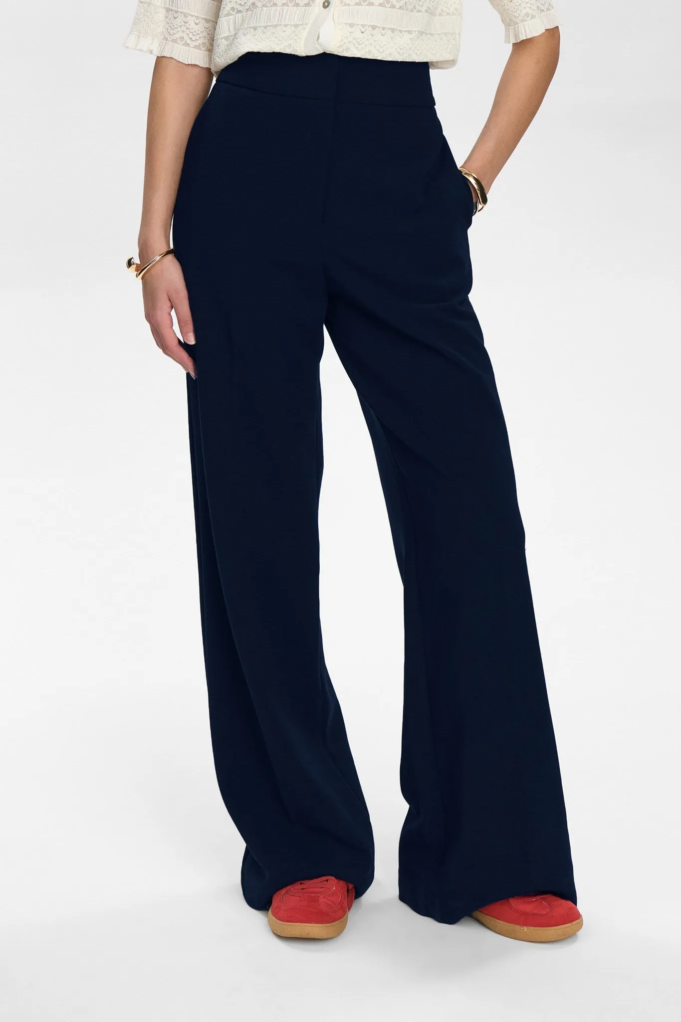 NUBUSSY PANT  - Dark Sapphire
