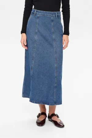 NUCUBA SKIRT - Classic Blue Denim NUCUBA SKIRT - Classic Blue Denim