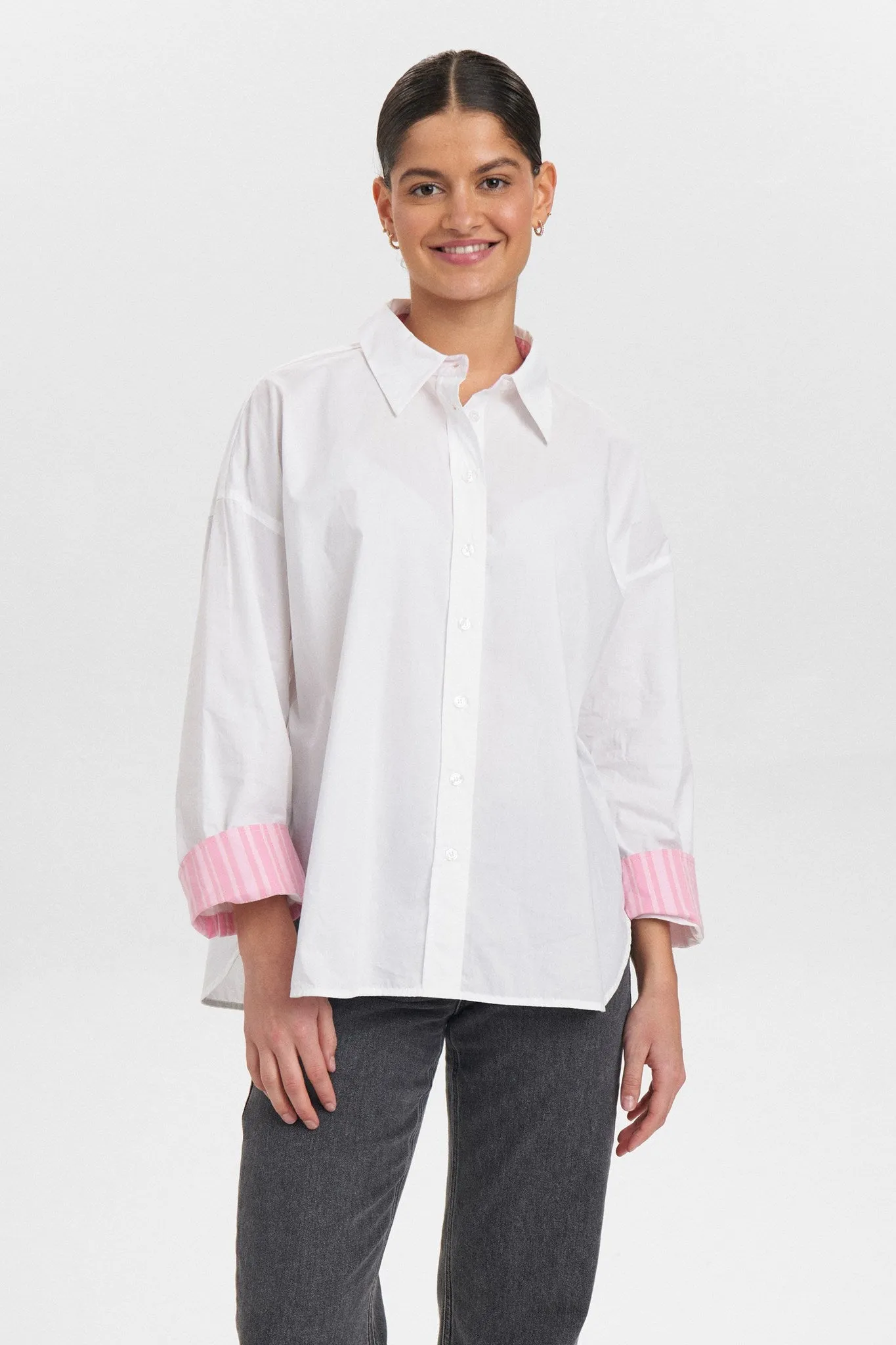 NUELOISE SHIRT - Bright White