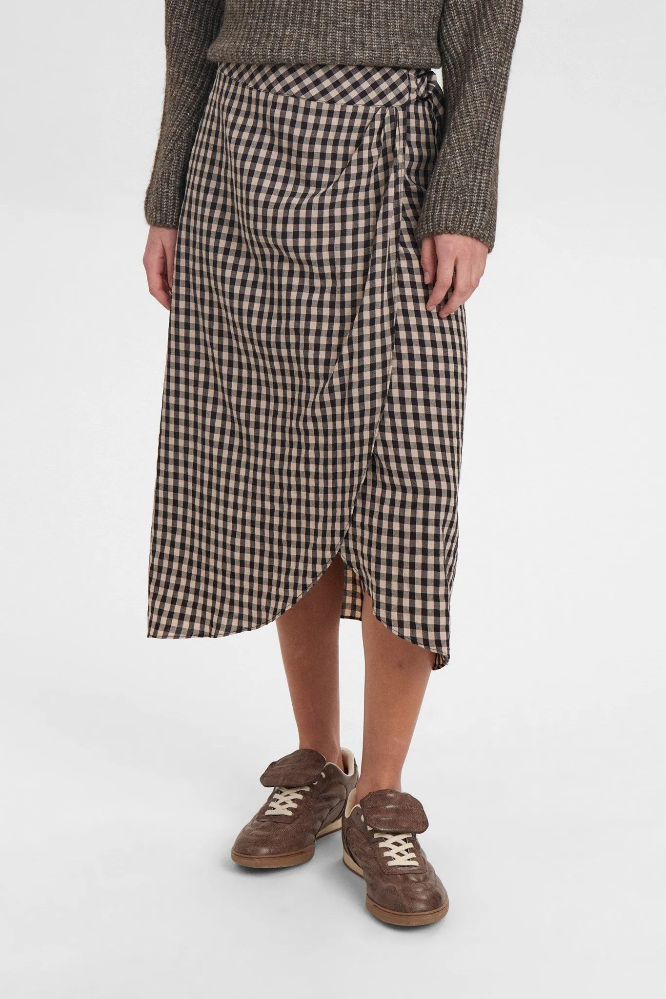 NUFELIX SKIRT - Caviar