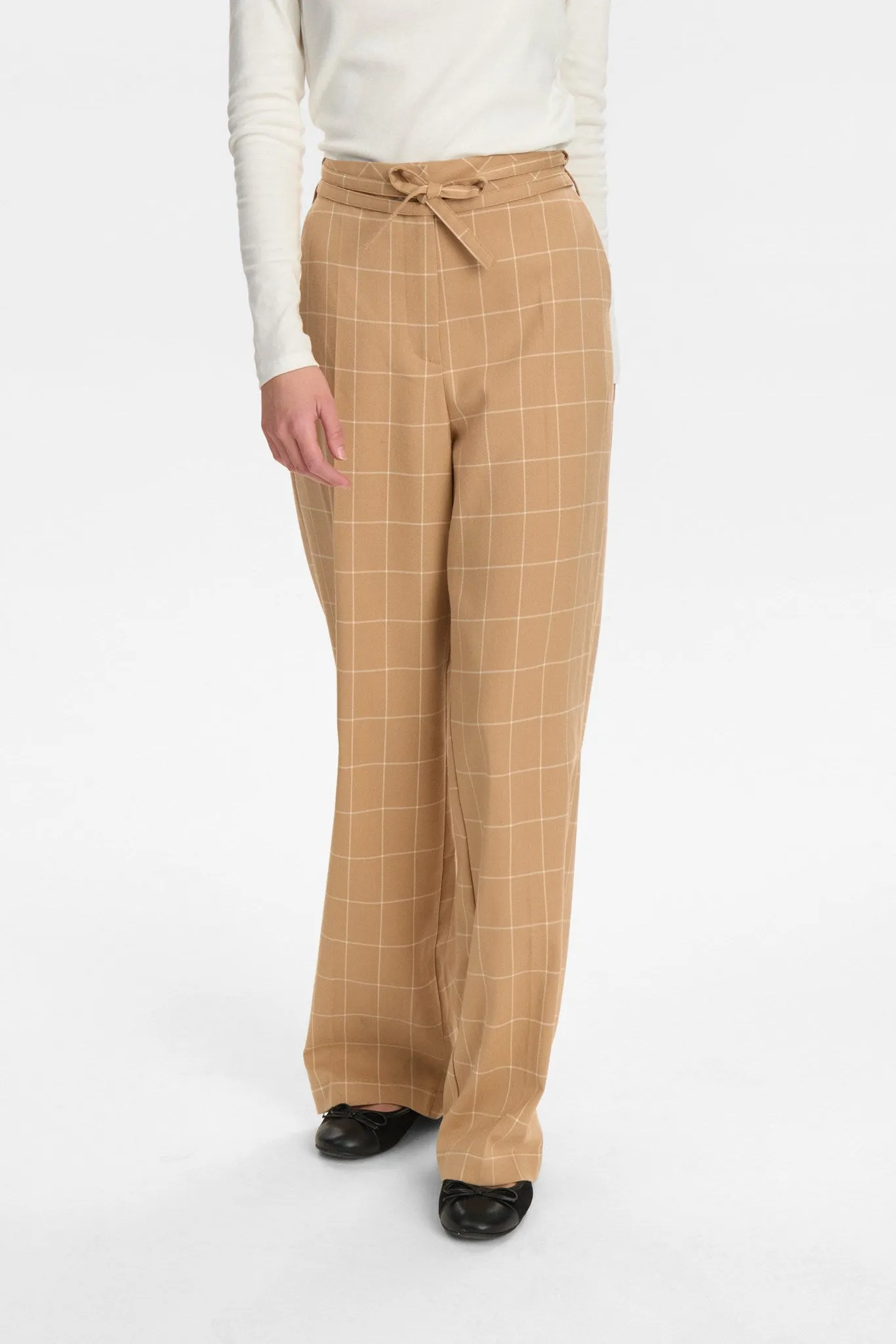NUGERMANI PANTS - Tannin