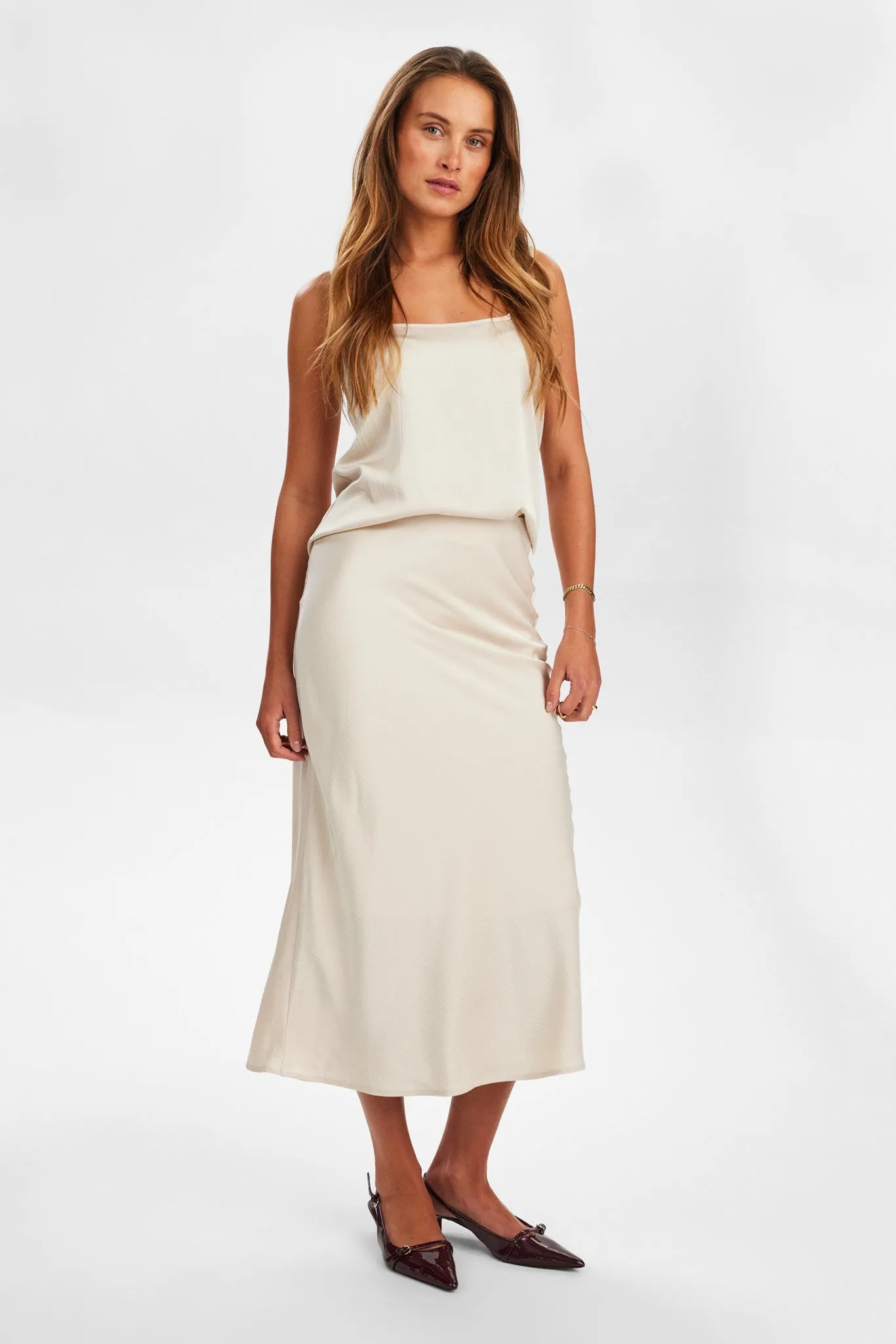 NUIVORY SKIRT - Gray Morn