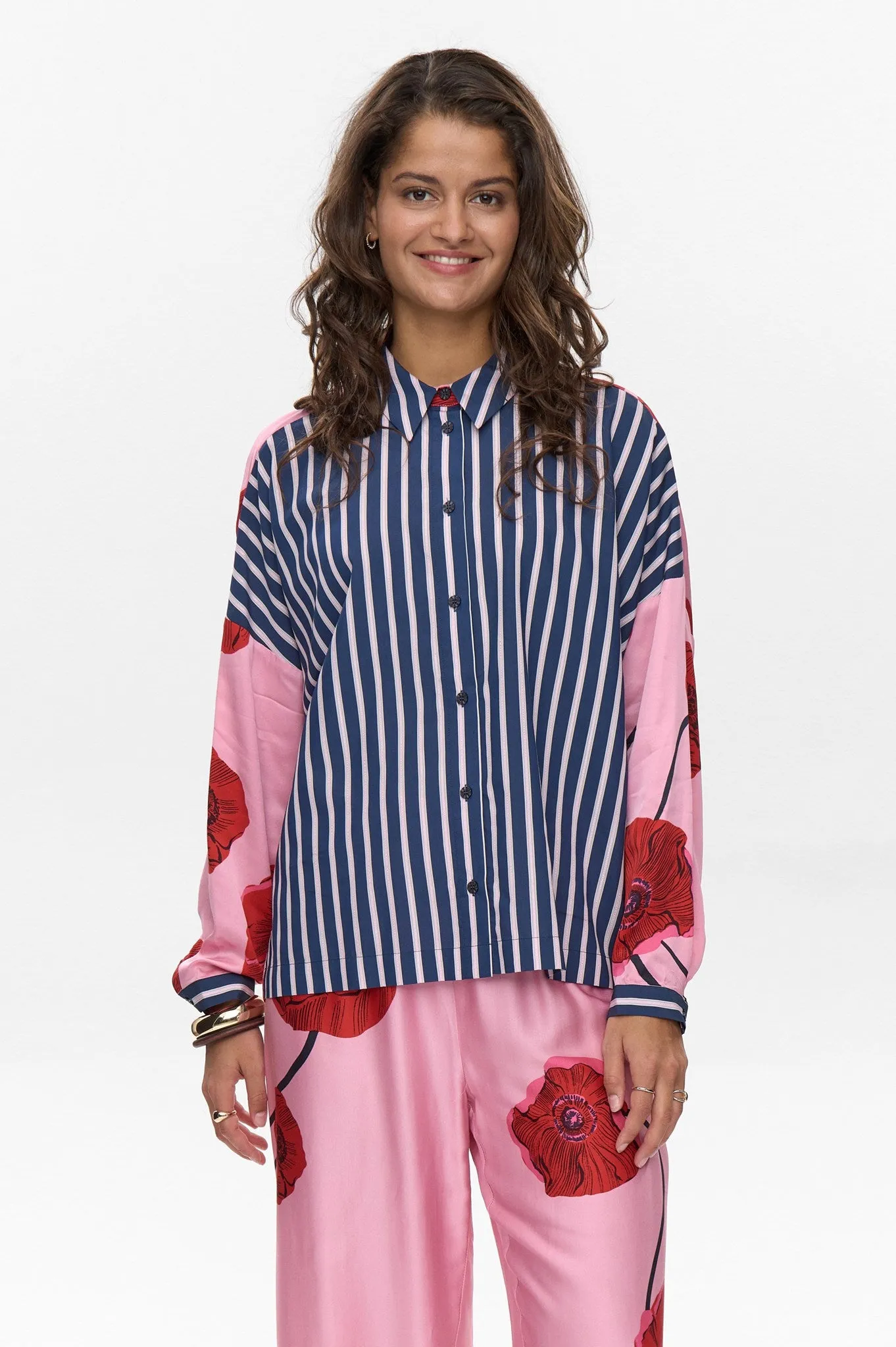 NUJOELLE SHIRT - Orchid Smoke