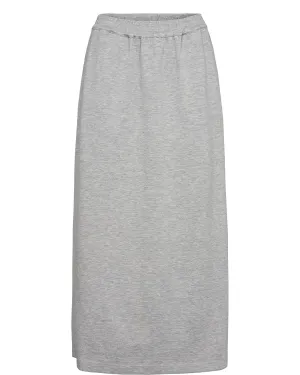 NUJONNA SWEAT SKIRT - Medium Grey mel NUJONNA SWEAT SKIRT - Medium Grey mel