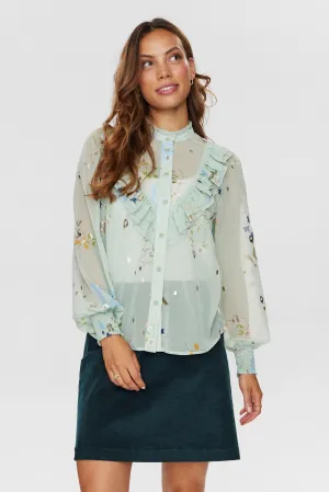 NUKYNDALL SHIRT - Sea Foam NUKYNDALL SHIRT - Sea Foam