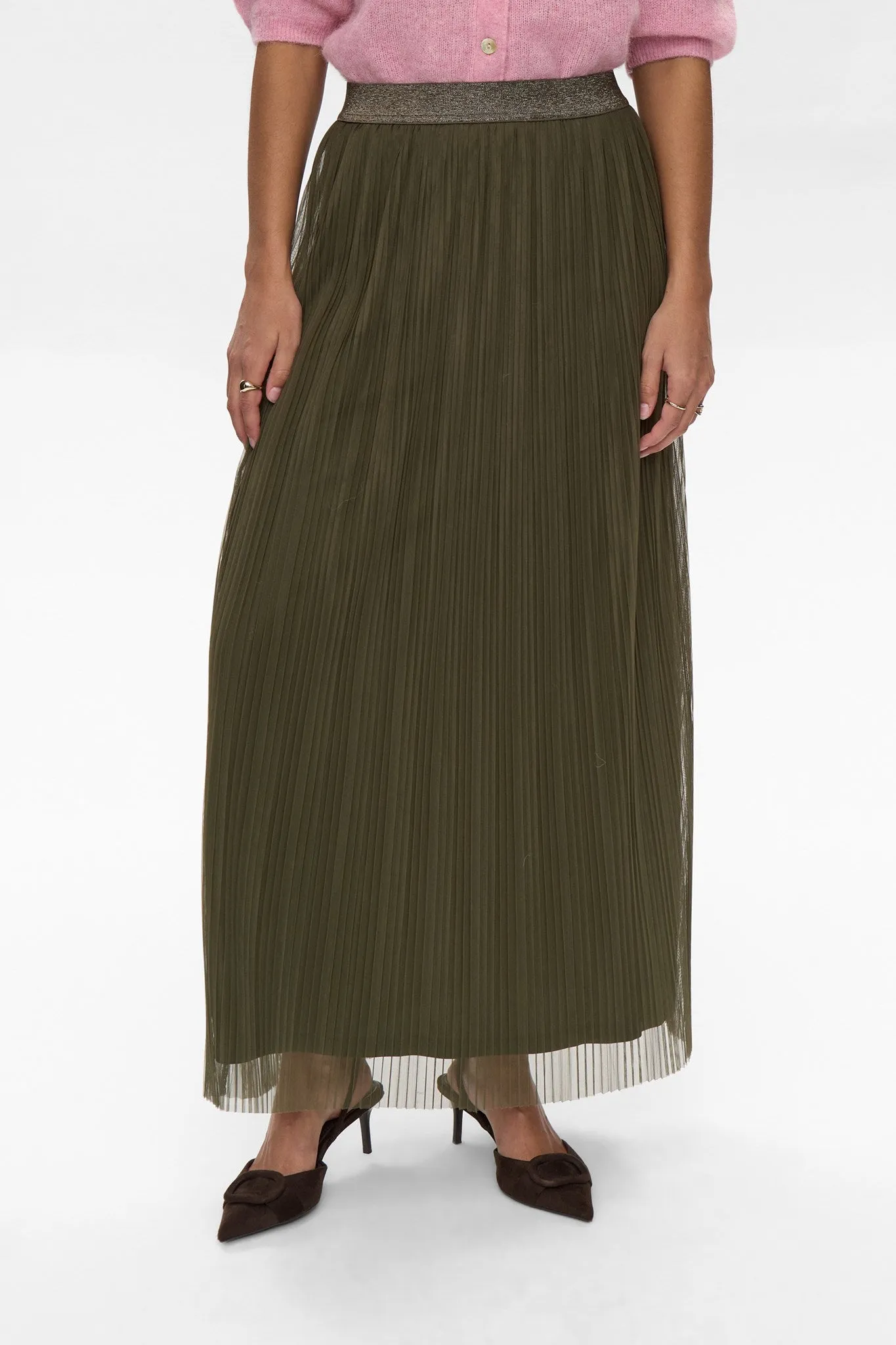 NUMEA LONG SKIRT - Grape leaf