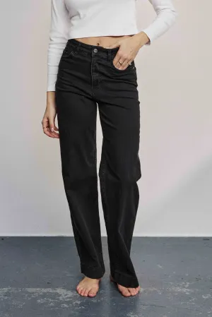 NUPARIS JEANS LONG BLACK  - Caviar NUPARIS JEANS LONG BLACK  - Caviar
