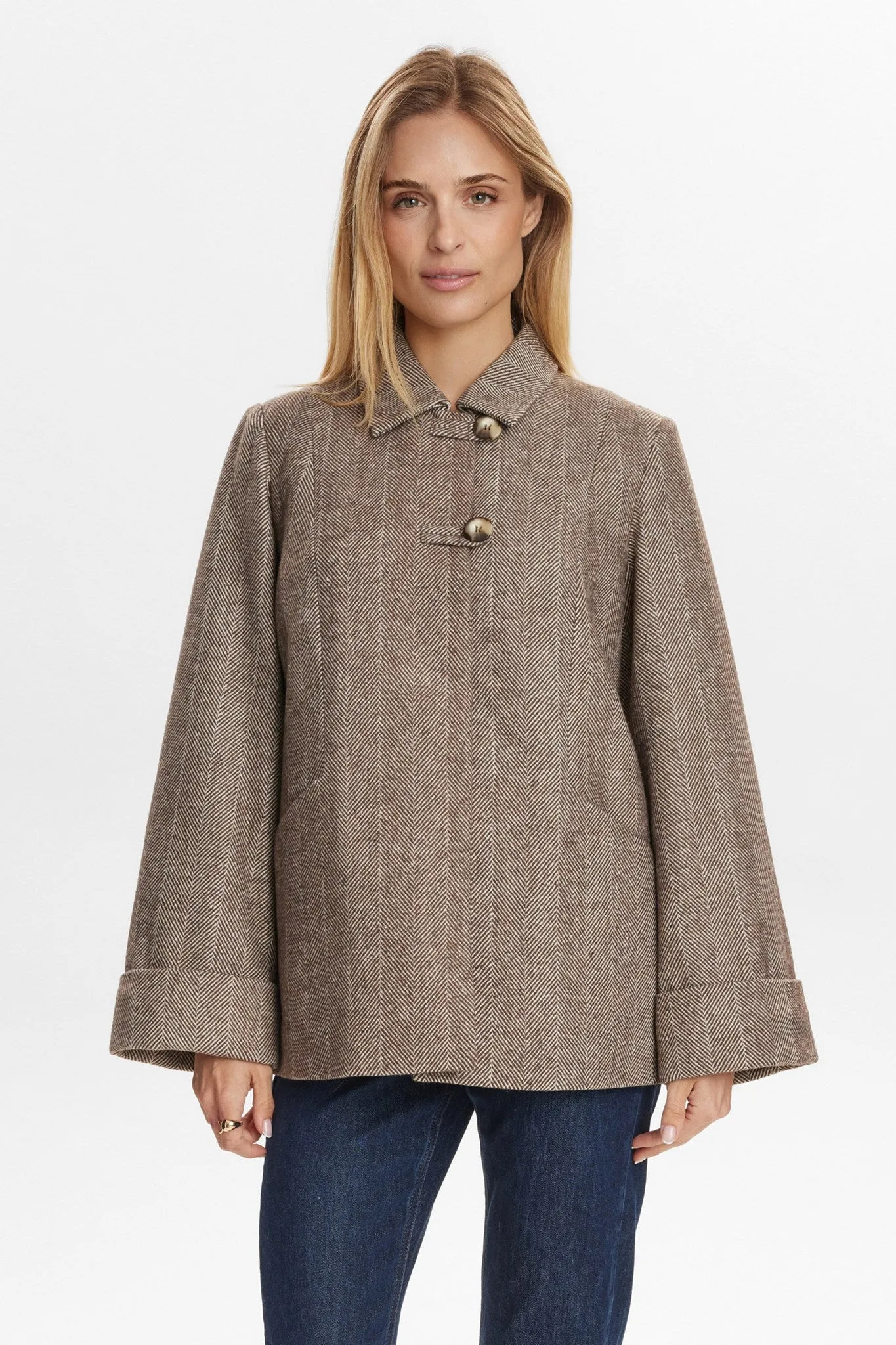 NURAVEN JACKET - Black Coffee