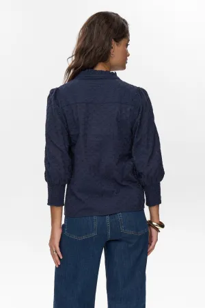 NUSALVIE SHIRT - Dark Sapphire NUSALVIE SHIRT - Dark Sapphire