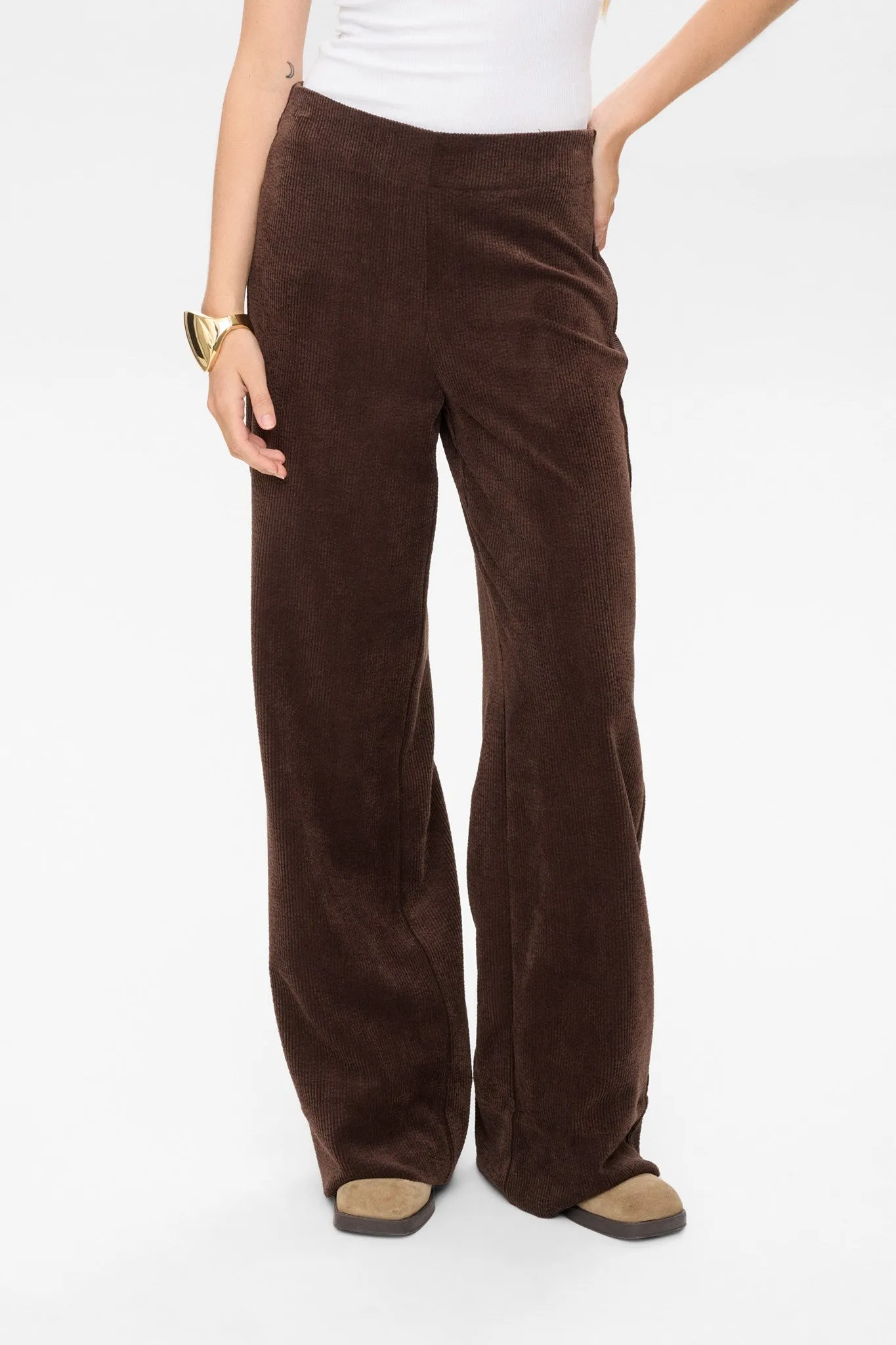 NUTHEA PANTS - Black Coffee