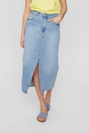 NUTORONTO SKIRT - Medium Blue Denim NUTORONTO SKIRT - Medium Blue Denim