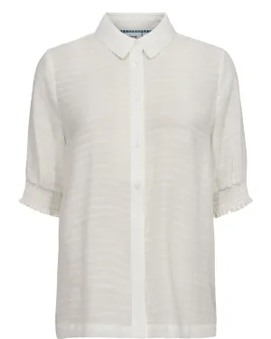 NUTULLI SS SHIRT - Bright White NUTULLI SS SHIRT - Bright White