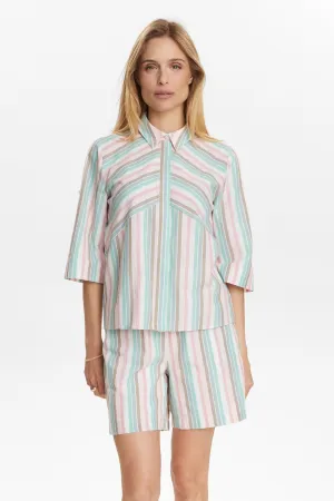 NUVIBEKA SHIRT - Flamingo Pink NUVIBEKA SHIRT - Flamingo Pink