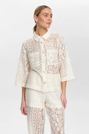 NUWICKI SHIRT - Cloud Dancer NUWICKI SHIRT - Cloud Dancer