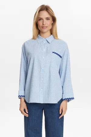 NUYAZMIN SHIRT - Little Boy Blue NUYAZMIN SHIRT - Little Boy Blue
