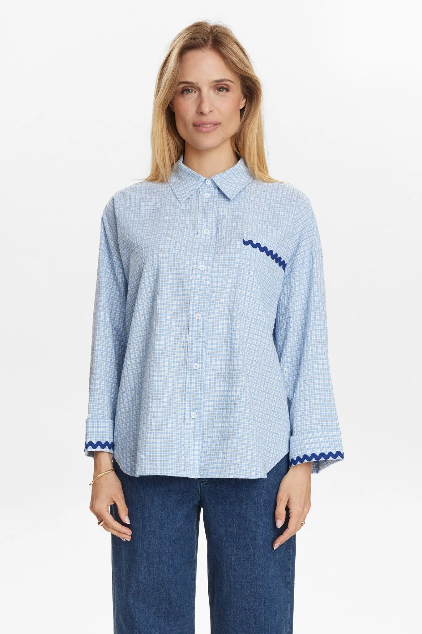 NUYAZMIN SHIRT - Little Boy Blue