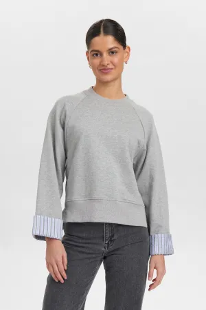 NUZARI SWEAT - Grey Morn NUZARI SWEAT - Grey Morn