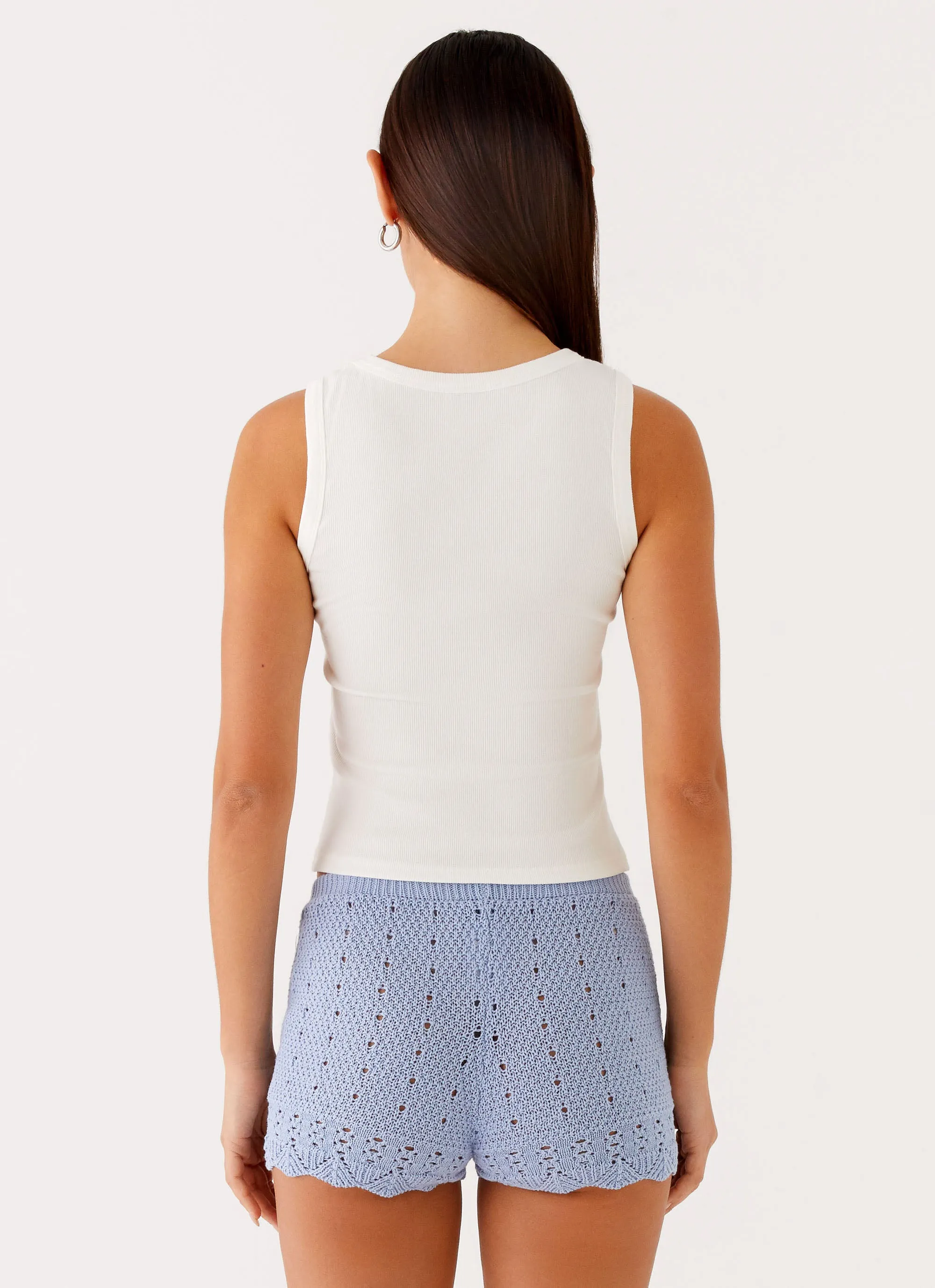 Oakley Low Rise Mini Shorts - Blue