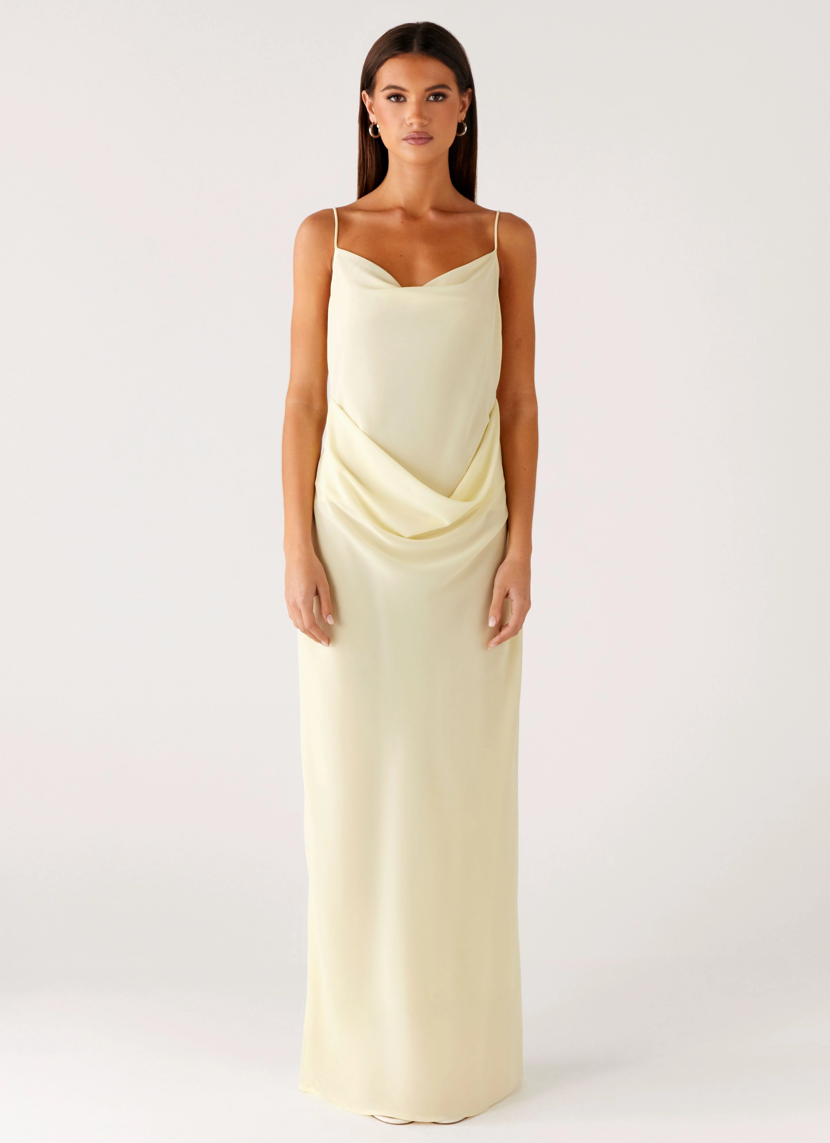Oliana Maxi Dress - Yellow