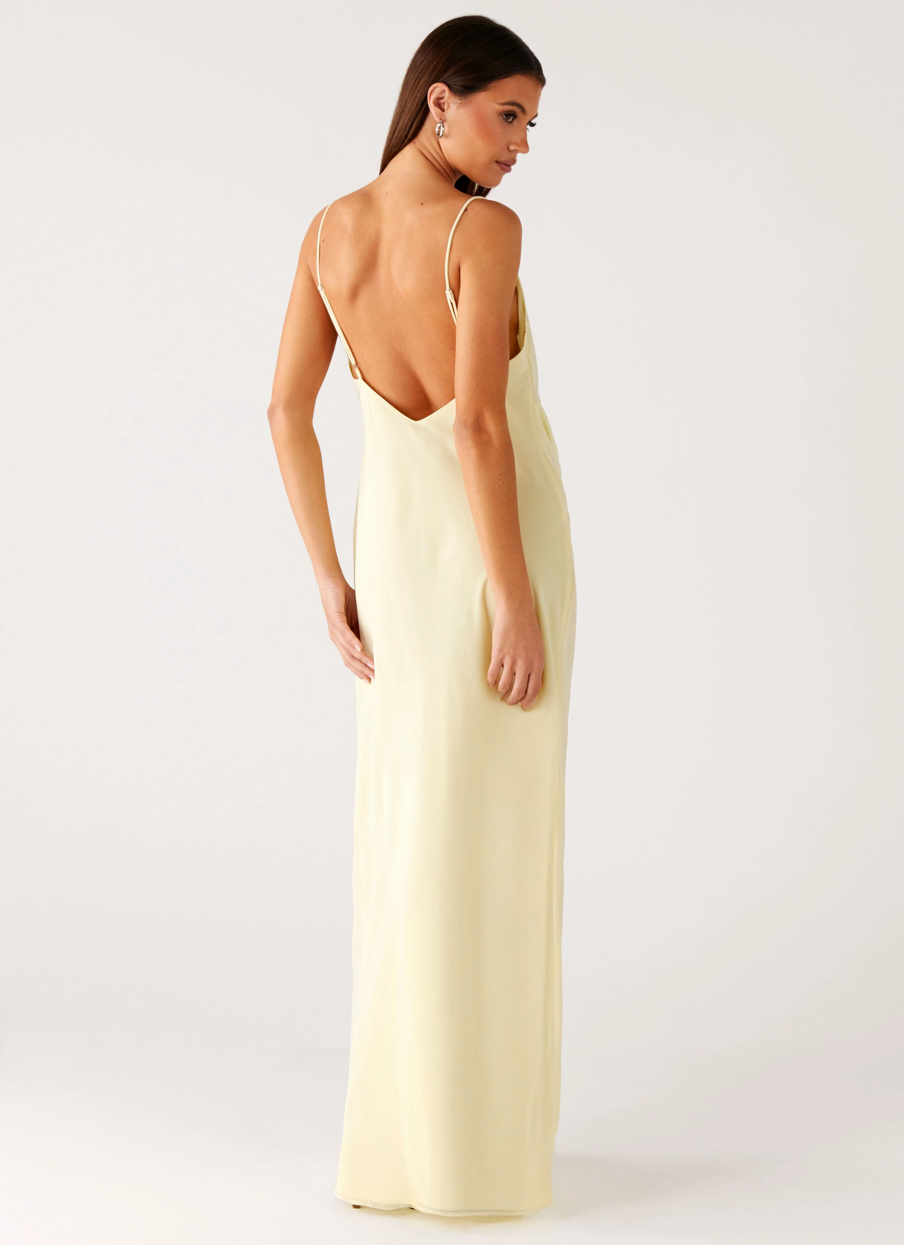 Oliana Maxi Dress - Yellow