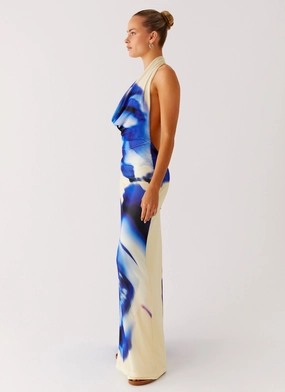 Only A Feeling Cowl Neck Maxi Dress - Heirloom Floral Only A Feeling Cowl Neck Maxi Dress - Heirloom Floral