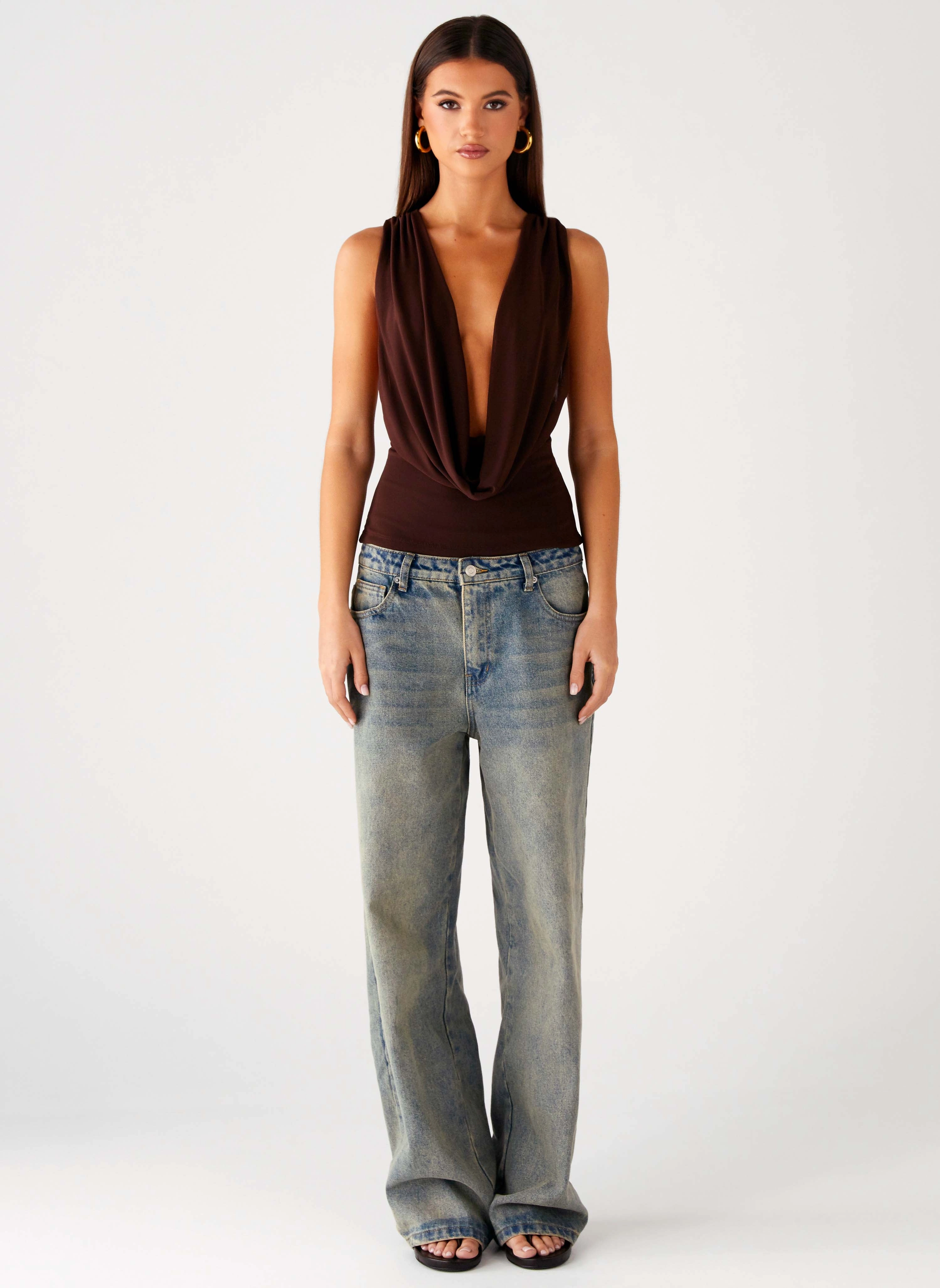 Oracle Top - Chocolate