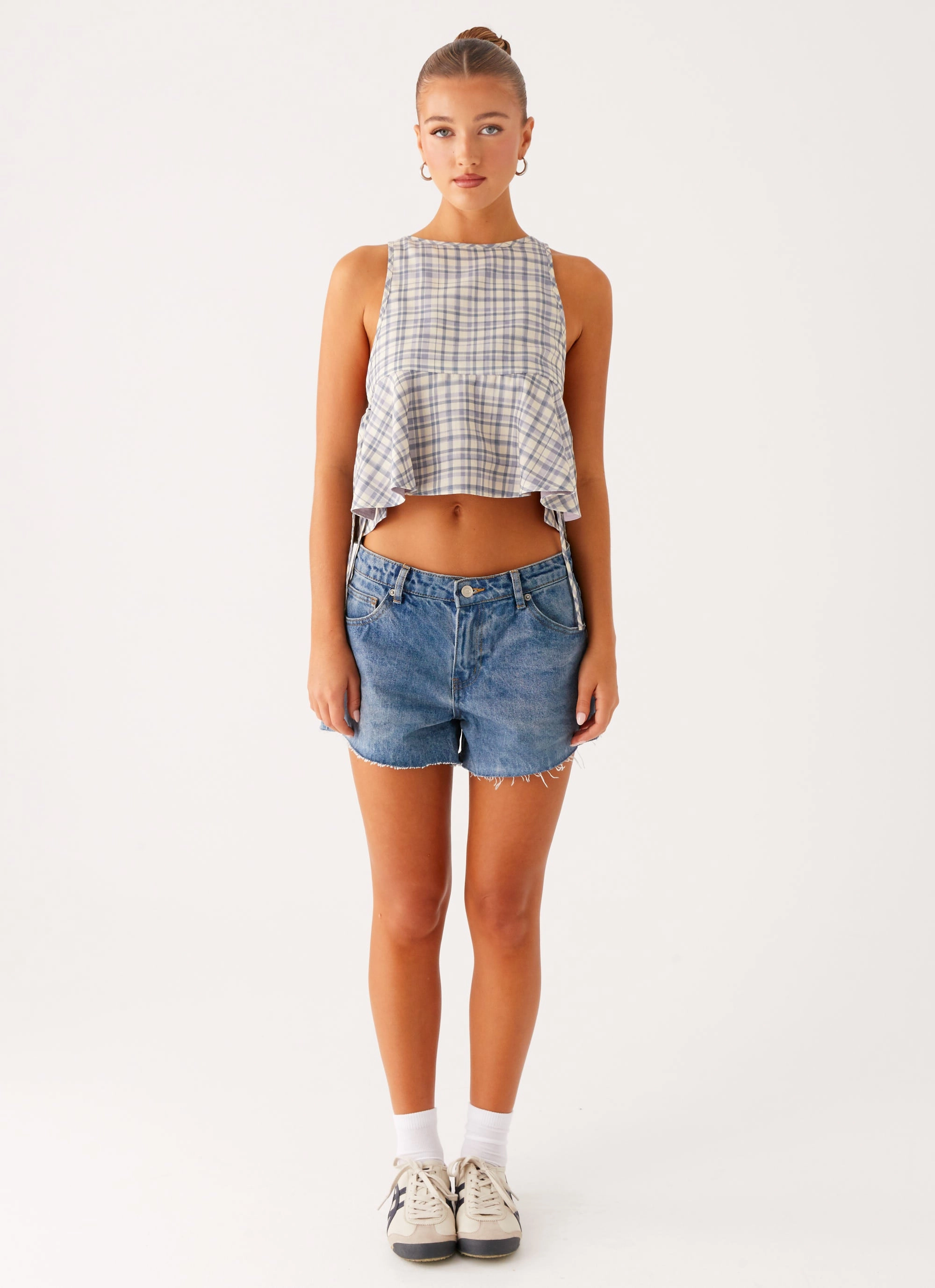 Osborne Halter Top - Check