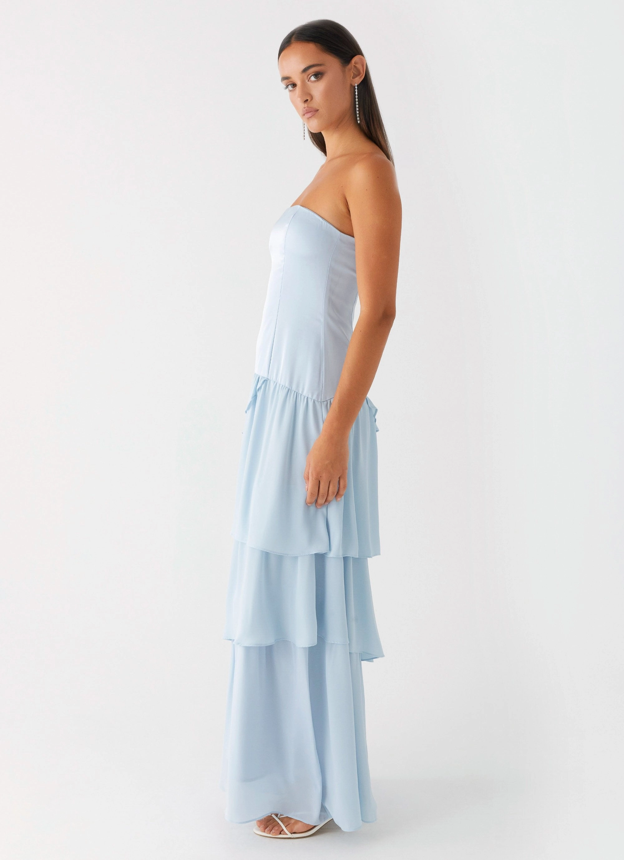 Our Story Maxi Dress - Pastel Blue