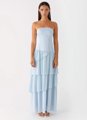 Our Story Maxi Dress - Pastel Blue Our Story Maxi Dress - Pastel Blue