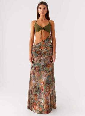 Overgrown Maxi Dress - Vintage Blossom Overgrown Maxi Dress - Vintage Blossom