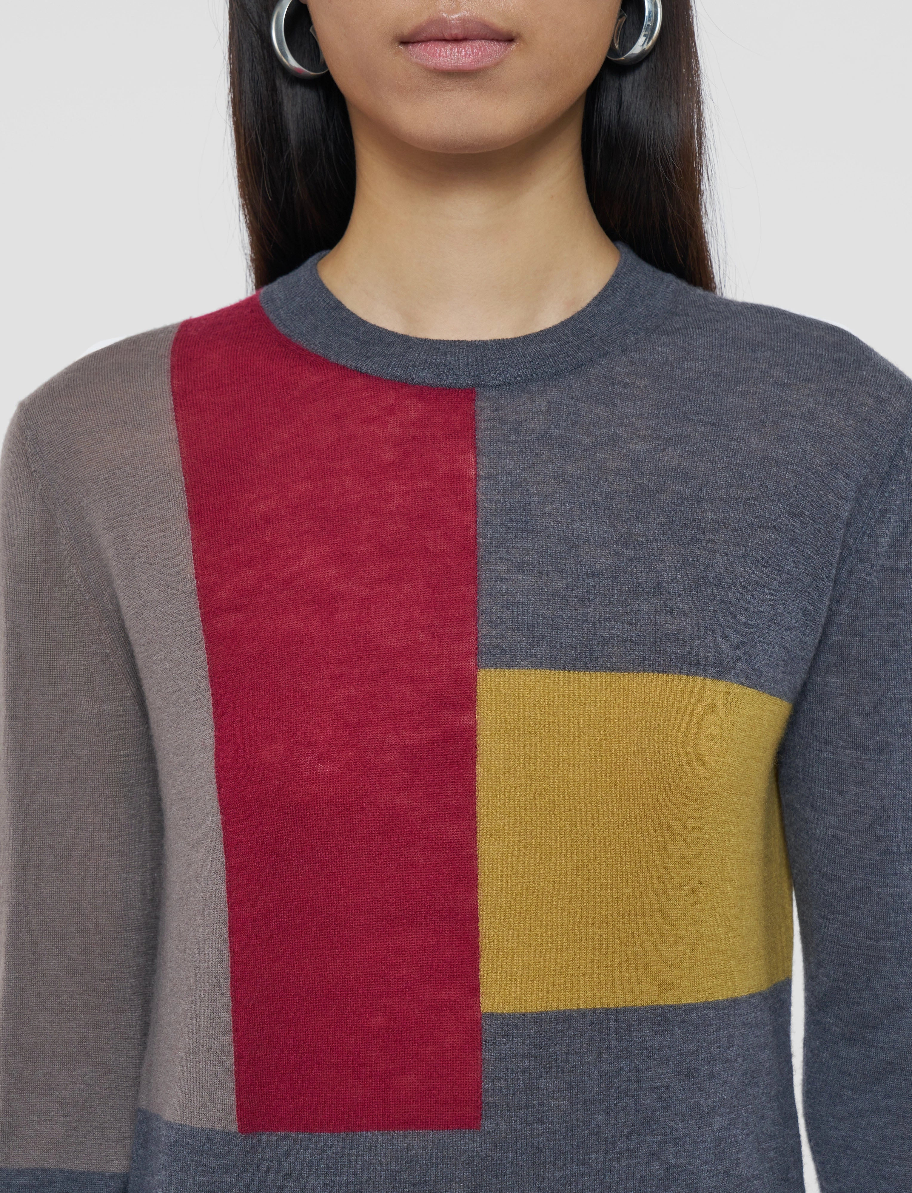 Overlay Cashair Round Neck Jumper