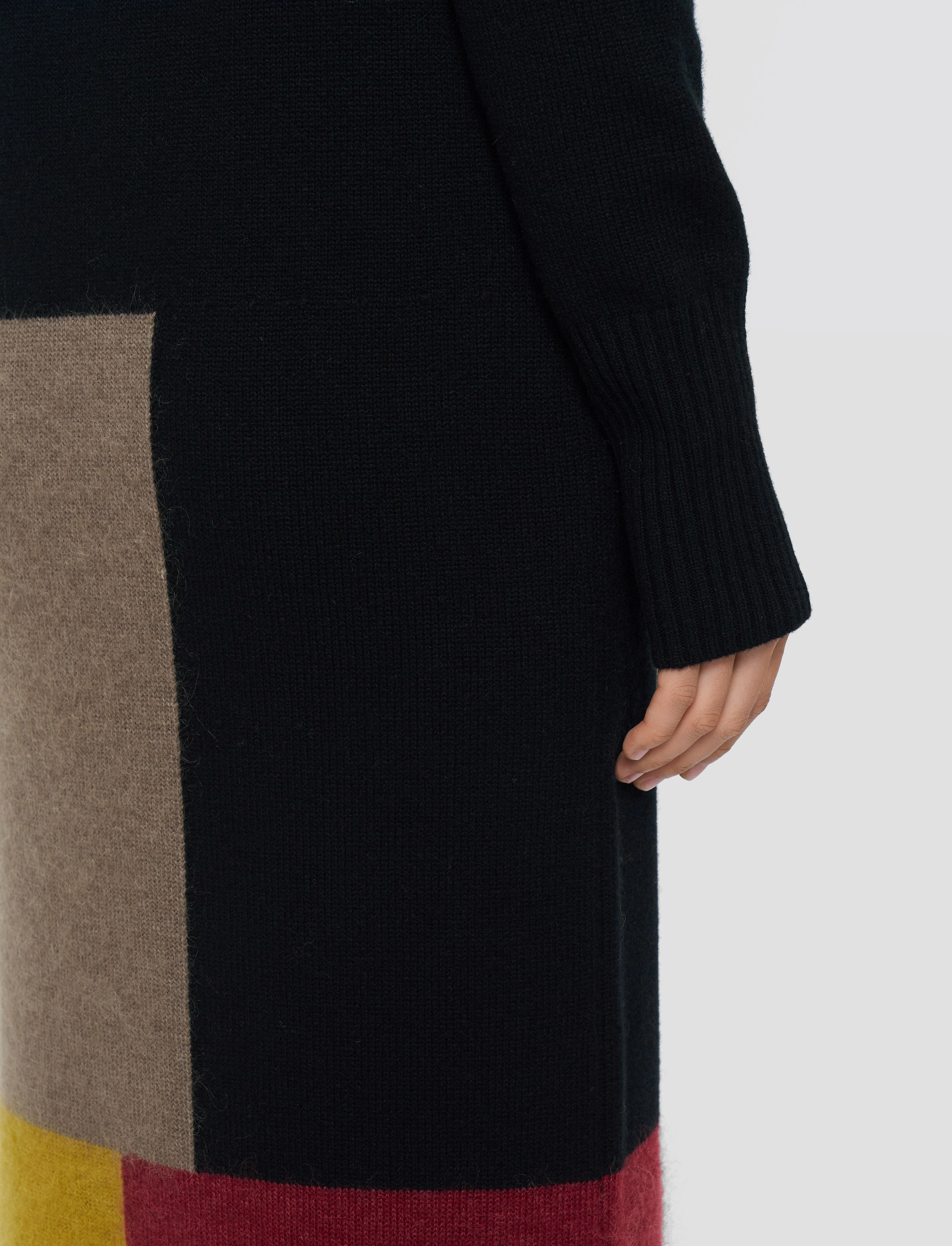 Overlay Merino Wool Dress