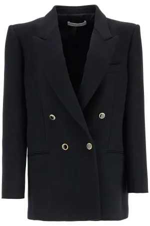 oversized double-bre FABX3837 F4372 BLACK