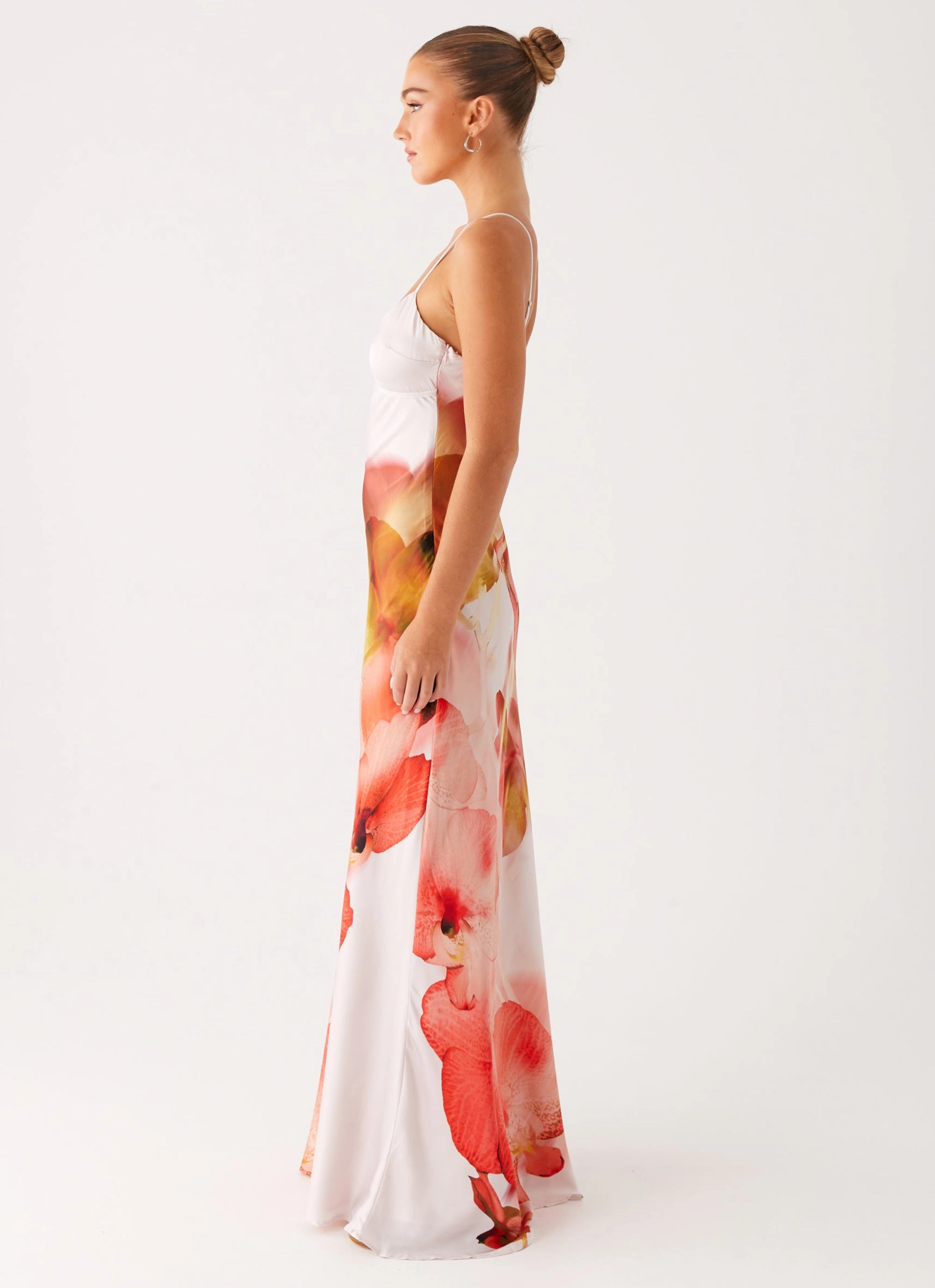 Pacha Maxi Dress - Peach Rose