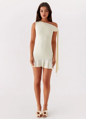 Palm House Mini Dress - Yellow Palm House Mini Dress - Yellow