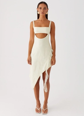 Patricia Midi Dress - Yellow Patricia Midi Dress - Yellow