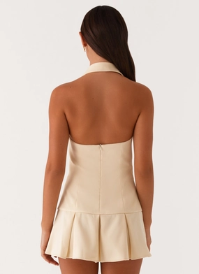 Payton Mini Dress - Lemon Payton Mini Dress - Lemon