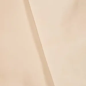 Pearl Beige Famous Designer Silk Blend Bridal Satin Fabric