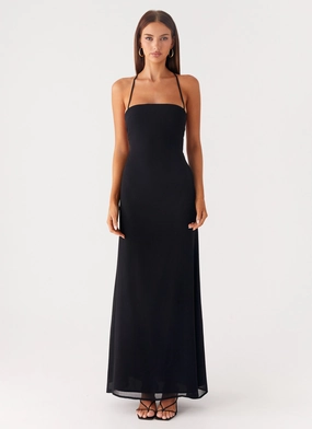 Peggy Maxi Dress - Black Peggy Maxi Dress - Black