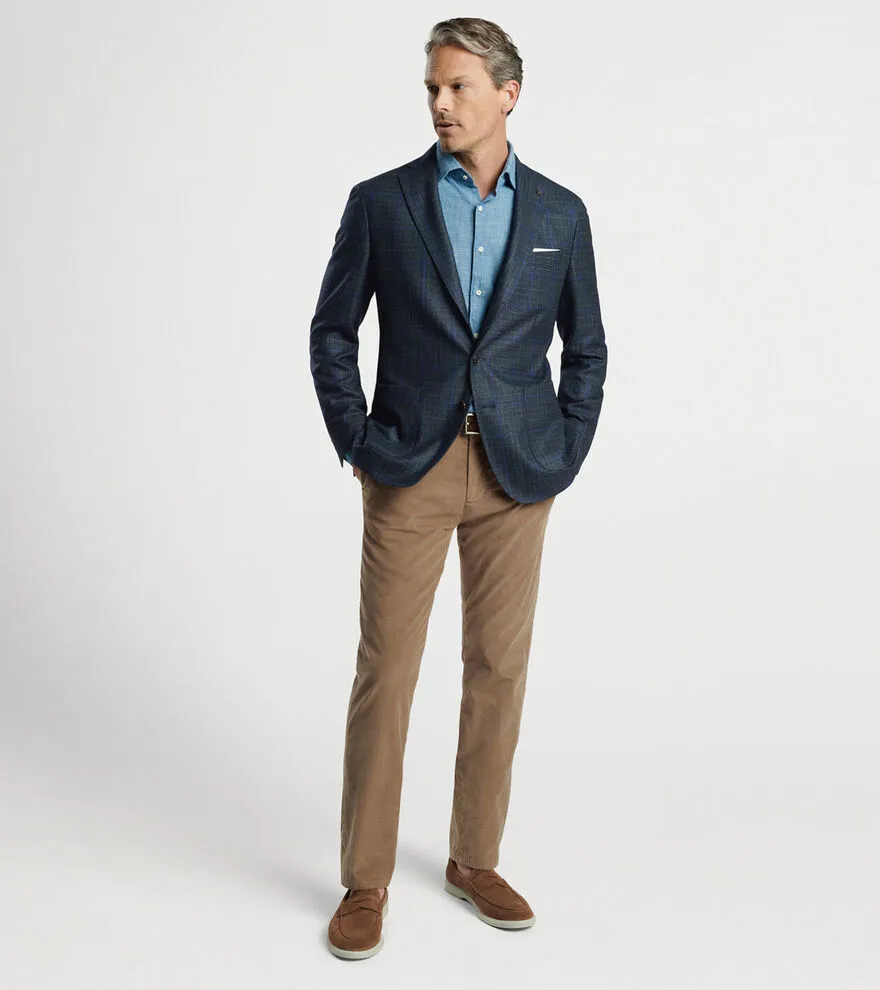 Peter Millar Crown Crafted Findlay Plaid Soft Jacket