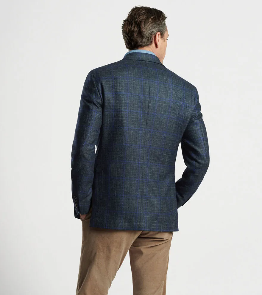Peter Millar Crown Crafted Findlay Plaid Soft Jacket