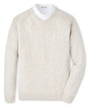 Peter Millar Montauk Cotton Blend V-Neck Sweater