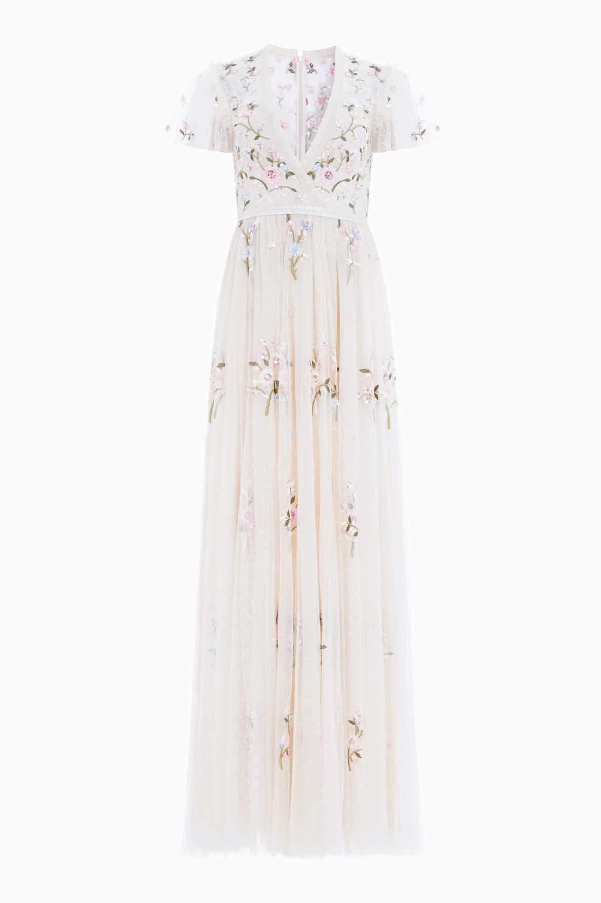 Petunia Cap Sleeve Gown