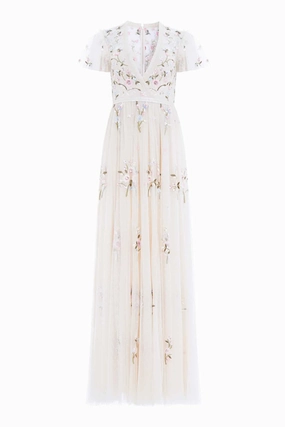 Petunia Cap Sleeve Gown Petunia Cap Sleeve Gown