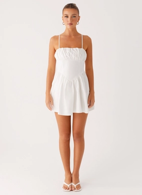 Phillipa Mini Dress - White Phillipa Mini Dress - White