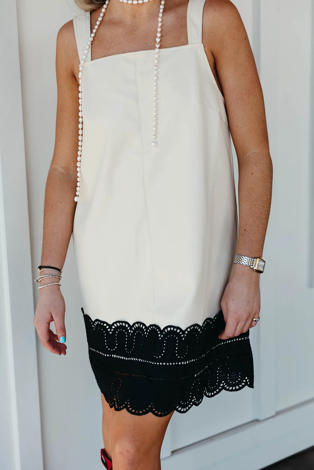 Phoebe Mini Dress - Ivory